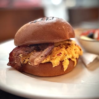 Cheesy Breakfast Sandwich